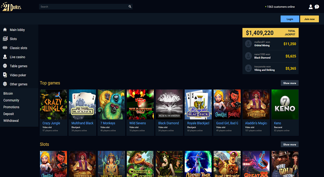 no deposit bonus casino list 2020