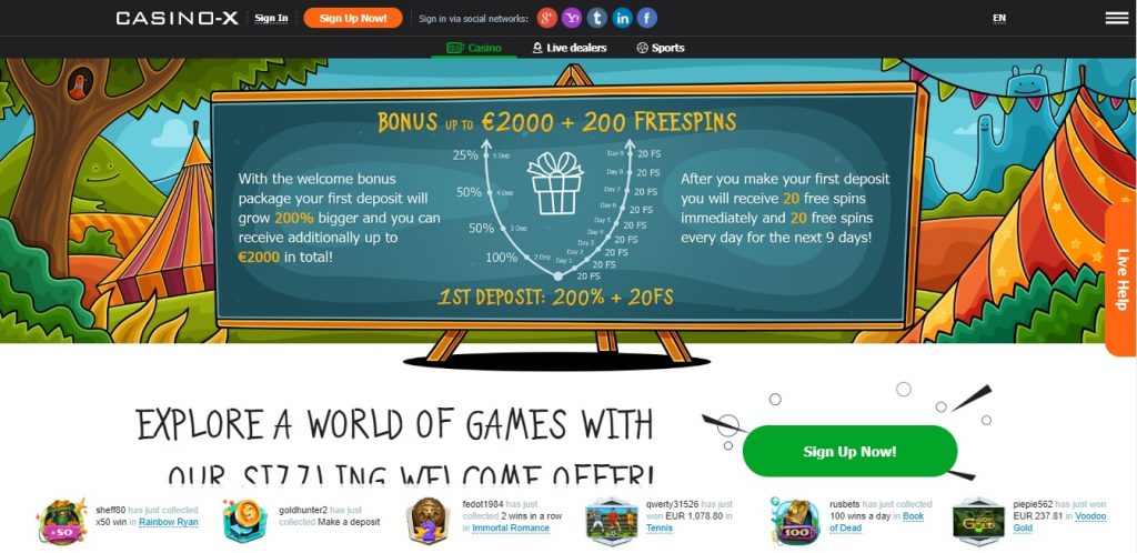 online casino platform