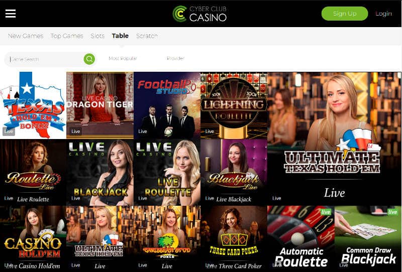 casino games online european