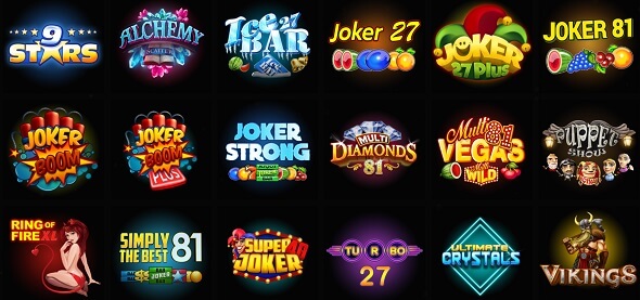 konami casino games online
