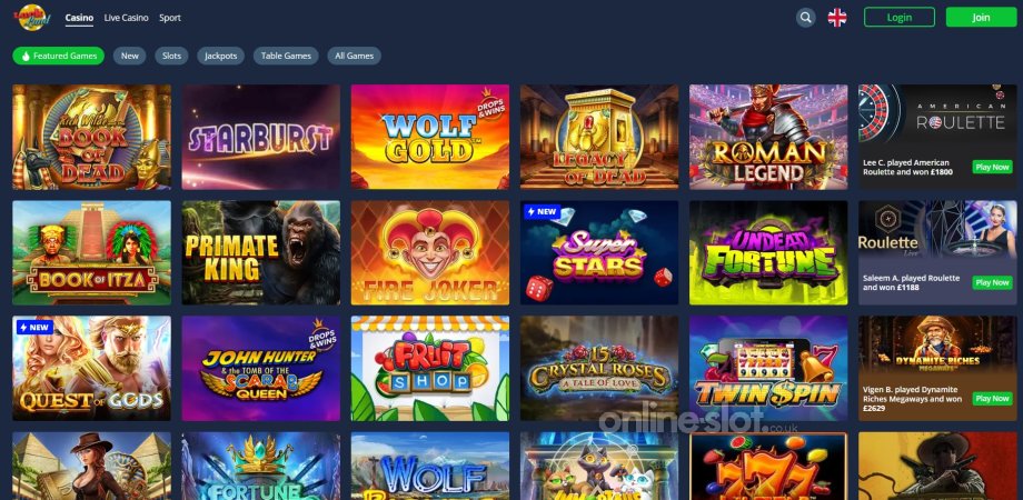 casino Big Dollar 100 free spins no deposit