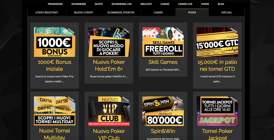 online casino table games